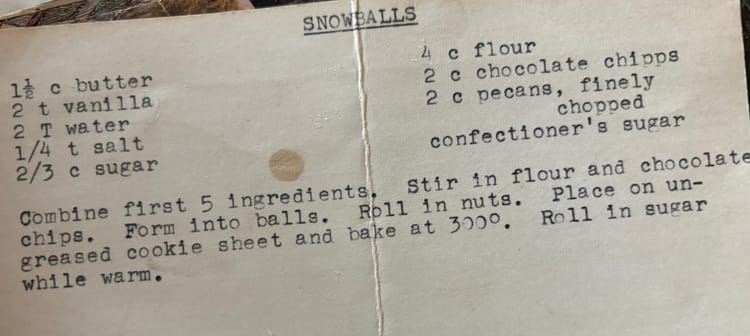 Snowballs